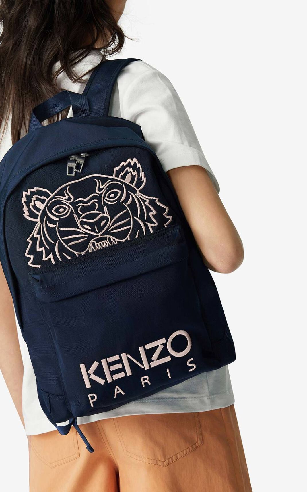 Sac À Dos Kenzo Femme Kampus Tiger Bleu OBGWH-6805